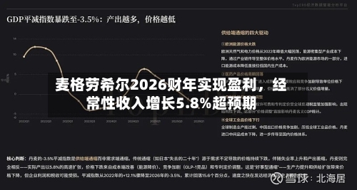 麦格劳希尔2026财年实现盈利，经常性收入增长5.8%超预期-第3张图片