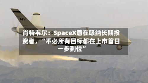 肖特韦尔：SpaceX意在吸纳长期投资者，“不必所有目标都在上市首日一步到位”