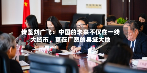 传鉴刘广飞：中国的未来不仅在一线大城市	，更在广袤的县域大地-第3张图片
