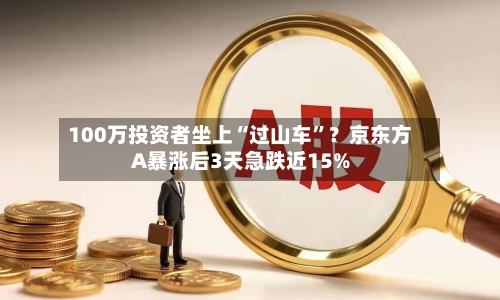 100万投资者坐上“过山车”？京东方A暴涨后3天急跌近15%-第2张图片