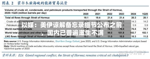以媒：美伊谅解备忘录细节公布之前	，国内已普遍滋生不满-第3张图片