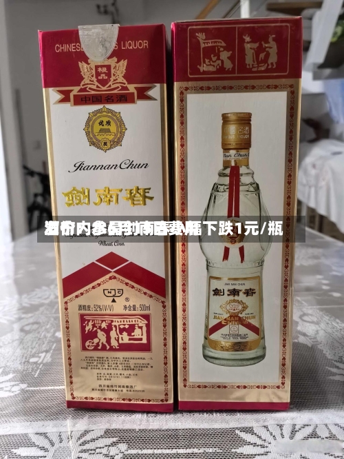 酒价内参6月15日费用发布：水晶剑南春小幅下跌1元/瓶-第2张图片
